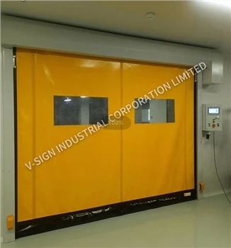 Cửa dây kéo tốc độ cao chống cháy nổ được chuyển đến Ấn Độ